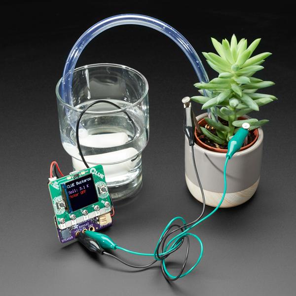 Adafruit Bonsai Buckaroo - micro:bit & CLUE Plant Care Helper [ada-4534]