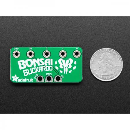 디바이스마트,오픈소스/코딩교육 > Micro:Bit > 마이크로비트 확장/변환보드,Adafruit,Adafruit Bonsai Buckaroo - micro:bit & CLUE Plant Care Helper [ada-4534],마이크로비트 및 CLUE 보드용 식물관리 도우미 / 버저/비퍼, 모터 드라이버 및 토양센서 연결용 브레이크 아웃 / Arduino, micropython 또는 MakeCode의 micro : bit와 호환