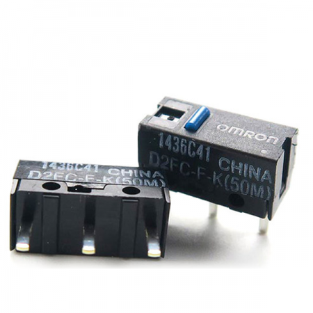 디바이스마트,스위치/부저/전기부품 > 스위치 > 마이크로 스위치/리미트 스위치,OMRON,D2FC-FK (50M) 블루 [SZH-SW006],마우스 수리용 / 도트 색상 : 청색 / 클릭 수명 : 5000만회 / 압력 : 0.74N / 사이즈 :12.8x5.8x10mm