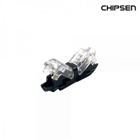 디바이스마트,케이블/전선 > 무탈피/탈피 커넥터 > 무탈피 커넥터,(주)칩센,투명형 무탈피커넥터 I1-1N,1:1 개별연결, 무탈피커넥터, 전선규격(0.35-0.75mm2),정격전압 300V, 정격전류 10A