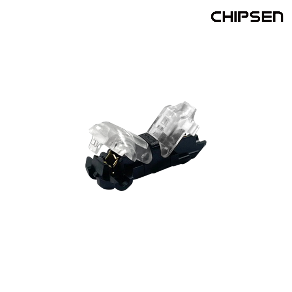 디바이스마트,케이블/전선 > 무탈피/탈피 커넥터 > 무탈피 커넥터,(주)칩센,무탈피 커넥터(1:1분기형) T1-1N,탈피하지 않고 전선열결이 가능한 무탈피 커넥터 / 전선을 T자로 연결할 때 쓰는 커넥터