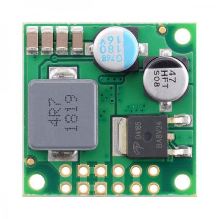 디바이스마트,MCU보드/전자키트 > 전원/신호/저장/응용 > 레벨컨버터/전압관리,Pololu,12V, 4.5A Step-Down Voltage Regulator D36V50F12 #4095,외장형 / 강압 전압 레귤레이터 / 입력 전압: 13.3V ~ 50V / 출력 전압: 12V / 출력 전류: 4.5 A / 변환효율: 90% ~ 95% / 헤더 미포함 / 출력 저전압 및 과전압 보호