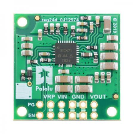 디바이스마트,MCU보드/전자키트 > 전원/신호/저장/응용 > 레벨컨버터/전압관리,Pololu,12V, 4.5A Step-Down Voltage Regulator D36V50F12 #4095,외장형 / 강압 전압 레귤레이터 / 입력 전압: 13.3V ~ 50V / 출력 전압: 12V / 출력 전류: 4.5 A / 변환효율: 90% ~ 95% / 헤더 미포함 / 출력 저전압 및 과전압 보호