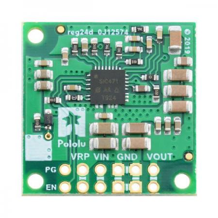 디바이스마트,MCU보드/전자키트 > 전원/신호/저장/응용 > 레벨컨버터/전압관리,Pololu,6V, 5.5A Step-Down Voltage Regulator D36V50F6 #4092,외장형 / 강압 전압 레귤레이터 / 입력 전압: 6.5V ~ 50V / 출력 전압: 6V / 출력 전류: 5.5 A / 변환효율: 80% ~ 95% / 헤더 미포함 / 출력 저전압 및 과전압 보호