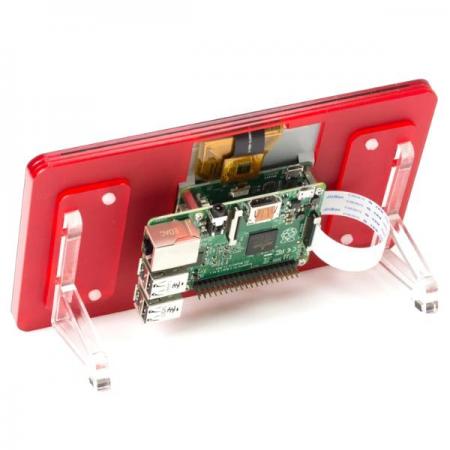 디바이스마트,오픈소스/코딩교육 > 라즈베리파이 > 라즈베리파이 디스플레이,Pimoroni,Pibow Touchscreen Frame – Royale [PIM121],7인치 라즈베리파이 터치 스크린 케이스 (보라) / 3개의 레이어가 화면 뒷면을 보호 / 2개의 고정 다리 / 조립필요 (조립 도구 불필요)