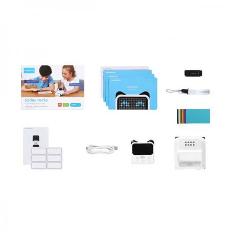 디바이스마트,오픈소스/코딩교육 > 코딩교육 키트/로봇 > 기타,MakeBlock,인공지능 학습로봇 코디로키 (Codey Rocky),초보자 코딩 및 인공 지능 학습을 위한 스마트 로봇 / 블록놀이만큼 간단한 프로그래밍으로 게임을 진행하는동안 재미를 느낄 수 있도록 되어있습니다.