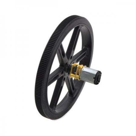 디바이스마트,기계/제어/로봇/모터 > 모터류 > DC기어드모터 > CarbonBrush모터,Pololu,15:1 Micro Metal Gearmotor HPCB 12V #4788,High-Power + Carbon brushes (Long-life!!) / 소형 12V 브러시 DC모터 / 15.25:1 기어비 / 10×12mm / D-shaped shaft (길이: 9mm, 직경: 3mm) / 무부하 성능: 2200RPM, 60mA / stall extrapolation: 0.25kg⋅cm (3.5oz⋅in), 0.75A