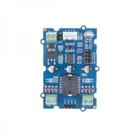 디바이스마트,오픈소스/코딩교육 > 아두이노 > 아두이노 모터/드라이버모듈,Seeedstudio,Grove - I2C 모터 드라이버 (L298P) [105020093],스테핑 모터 및 서보 모터 용 범용 모터 드라이버 / MCU : STM32f030f4P6 / 전원 : 6-12V DC / 출력 전류 : 각 채널당 MAX 2A, 1A / 출력 전압 : 5V
