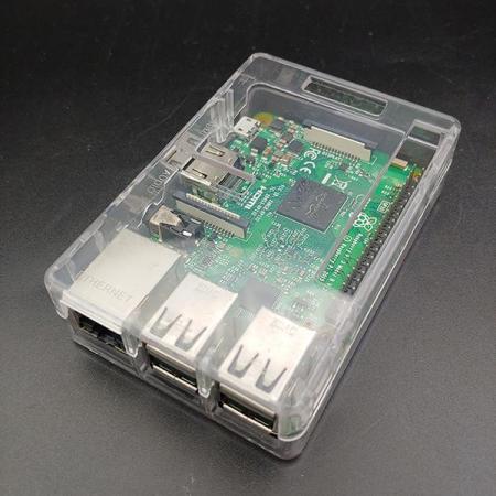 디바이스마트,오픈소스/코딩교육 > 라즈베리파이 > 라즈베리파이 케이스,SZH,라즈베리파이3 투명 케이스 [RPS001],라즈베리파이 플라스틱 투명 케이스 / 모델2, 3, 3B+ 사용 가능 / 조립이 쉬운 2Piece