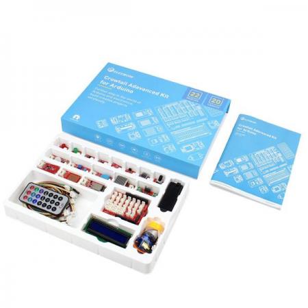 디바이스마트,오픈소스/코딩교육 > 아두이노 > 아두이노 교육용키트,ELECROW,Crowtail Advanced Kit for Arduino [SEA0002T],이미 전자 공학 및 프로그래밍 기술에 대한 지식이 있다면. 이 Crowtail-Advanced 키트는 새로운 무대로 여러분을 안내합니다!