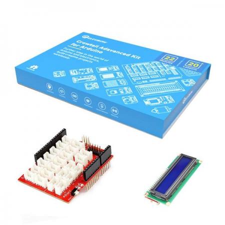 디바이스마트,오픈소스/코딩교육 > 아두이노 > 아두이노 교육용키트,ELECROW,Crowtail Advanced Kit for Arduino [SEA0002T],이미 전자 공학 및 프로그래밍 기술에 대한 지식이 있다면. 이 Crowtail-Advanced 키트는 새로운 무대로 여러분을 안내합니다!
