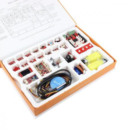디바이스마트,오픈소스/코딩교육 > 아두이노 > 아두이노 교육용키트,ELECROW,Crowtail-Deluxe Kit for Arduino [SEA0003T],Arduino 용 Crowtail-Deluxe Kit는 기본 프로그래밍 기반을 갖춘 고급 학습자를위한 키트입니다.