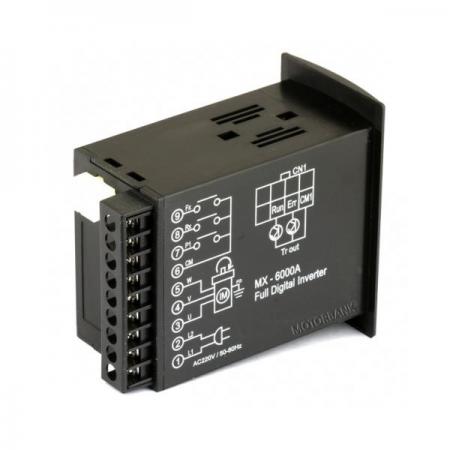 디바이스마트,기계/제어/로봇/모터 > 모터드라이버 > AC모터 드라이버 ,MotorBank,AC 드라이브 디지털 인버터 MX-6000A 400W 삼상 인버터,AC220V 400w 삼상 인버터 Digital Inverter 4 DIGIT 고휘도 FND 및 LED 채용 간편한 조작방식 및 파라미터의 간소화로 누구나 쉽게 운용
