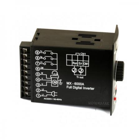디바이스마트,기계/제어/로봇/모터 > 모터드라이버 > AC모터 드라이버 ,MotorBank,AC 드라이브 디지털 인버터 MX-6000A 400W 삼상 인버터,AC220V 400w 삼상 인버터 Digital Inverter 4 DIGIT 고휘도 FND 및 LED 채용 간편한 조작방식 및 파라미터의 간소화로 누구나 쉽게 운용