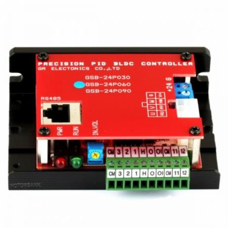 디바이스마트,기계/제어/로봇/모터 > 모터드라이버 > BLDC모터 드라이버 > 100W 이하 BLDC 모터드라이버,MotorBank,BLDC 컨트롤러 PID 제어 GSB-24P060 24V 60W,24V BLDC PID Driver 60W 2.5A RS485 통신제어 4극,8극,10극,12극 등 모든 극 BLDC모터 제어 가능