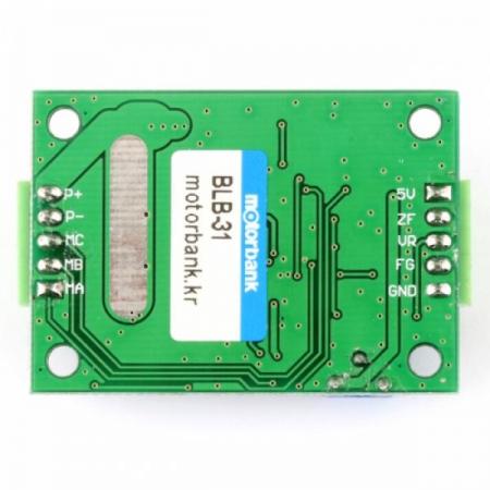 디바이스마트,기계/제어/로봇/모터 > 모터드라이버 > BLDC모터 드라이버 > 100W 이하 BLDC 모터드라이버,MotorBank,3선 센서리스용 36W(와트) BLDC모터 컨트롤러 BLB-31 DC12 고성능,- 3선 센서리스 DC8.5V ~ DC16V 고출력 36W급 고성능 BLDC모터 컨트롤러