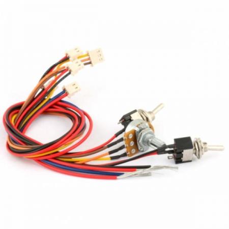 디바이스마트,기계/제어/로봇/모터 > 모터드라이버 > 모터드라이버 악세사리,MotorBank,드라이버 컨트롤러 연결 악세사리 ACC-10 볼륨 스위치 케이블,DC모터, BLDC모터, 엔코더모터, 스테핑모터 연결 커넥터 + 케이블 + 볼륨 + 스위치