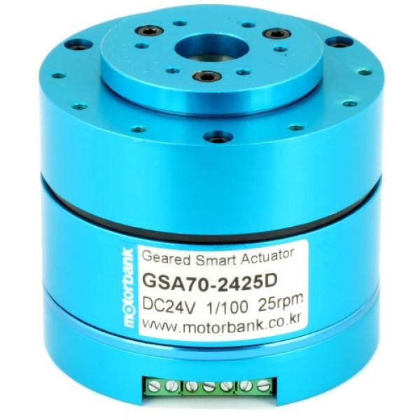 유성 감속기 일체형 스마트액추에이터 기어드 BLDC모터 GSA70-2425D 24V (감속비 : 1:100)