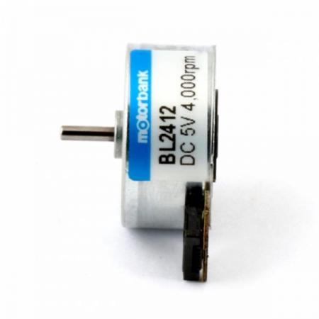 디바이스마트,기계/제어/로봇/모터 > 모터류 > BLDC모터,MotorBank,구동드라이버내장 BLDC모터 BL2412 Ø24x12mm 5V 4000rpm,드론 IoT DVD 의료기용 스핀들모터 / BL24121 드론, Iot, 아두이노용 초소형 구동드라이버 내장형 BLDC모터