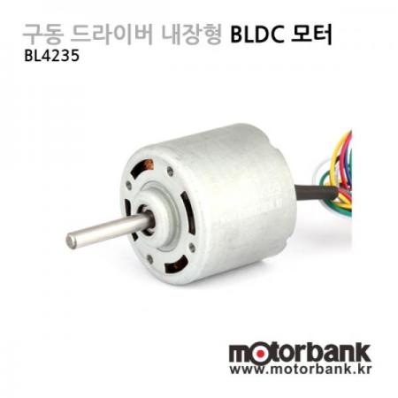 디바이스마트,기계/제어/로봇/모터 > 모터류 > BLDC모터,MotorBank,BL4235 BLDC모터 구동드라이버 내장형(12VDC,42파이),Rated Load Torque(mNm): 40.2Rated Load Speed(rpm): 2050Rated Load Current(A): 1.16Rated Load Output P. (W):8.62Starting Torque (mNm): 141.0Starting Current(A): 3.55