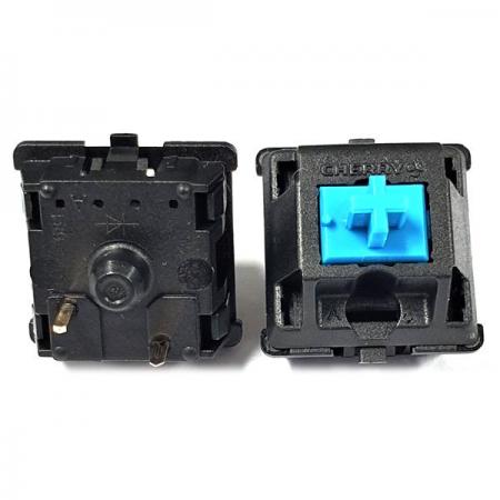 디바이스마트,스위치/부저/전기부품 > 스위치 > 푸쉬버튼 스위치 > 비조광형 스위치,SZH,Cherry MX1A-E1NN 청축 기계식 키보드 스위치 [SZH-SW037],Standard / Max 10mA, 12V / 60cN / No LED / without RGB without Pins