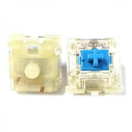 디바이스마트,스위치/부저/전기부품 > 스위치 > 푸쉬버튼 스위치 > 비조광형 스위치,SZH,Cherry MX1A-E1NA 청축 기계식 키보드 스위치 [SZH-SW042],Standard / Max 10mA, 12V / 60cN / No LED / For RGB without Pins