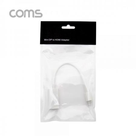 디바이스마트,케이블/전선 > 영상/음향 케이블 > 디스플레이포트 케이블,Coms,디스플레이 포트(Mini) to HDMI 컨버터 / White / 15cm [TB112],디스플레이 포트(Mini) to HDMI 컨버터 / White / 15cm