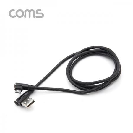 디바이스마트,케이블/전선 > USB 케이블 > 충전케이블(MM) > USB 2.0 micro B타입(5핀) 충전케이블,Coms,Micro 5 Pin ( 안드로이드 ) to USB 2.0 A Type 양쪽 꺾임형 케이블 / 고속 충전 / 데이터 [TB007],Micro 5 Pin ( 안드로이드 ) to USB 2.0 A Type 양쪽 꺾임형 케이블 / 고속 충전 / 데이터