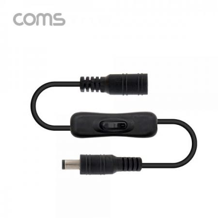 디바이스마트,케이블/전선 > PC/네트워크/통신 케이블 > 전원/파워 케이블,Coms,DC 전원 스위치(On/Off 버튼) / DC 5.5(2.1) MF / 30cm / DC 변환 케이블 [TB056],DC 전원 스위치(On/Off 버튼) / DC 5.5(2.1) MF / 30cm / DC 변환 케이블