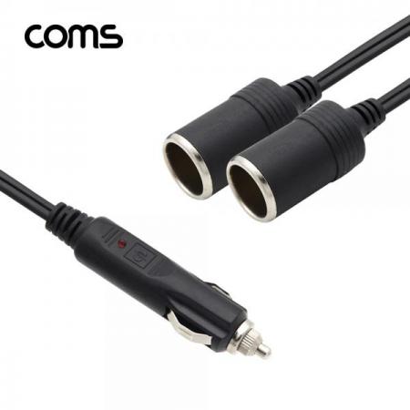 디바이스마트,컴퓨터/모바일/가전 > 게임/취미/캠핑용품 > 차량내부용품,Coms,차량용 시가 Y형 분배기 / 케이블 / 2분배 / 시가잭(시거잭) / 4m [TB078],차량용 시가 Y형 분배기 / 케이블 / 2분배 / 시가잭(시거잭) / 4m