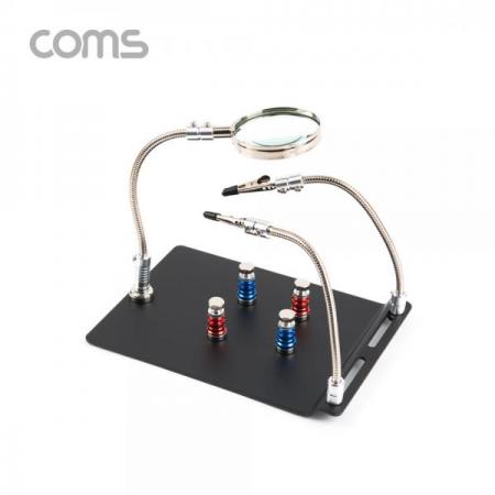 디바이스마트,수공구/전자공구/전동공구 > 전자공구 > 광학기기 > 확대경,Coms,작업용 자석 플레이트 / PCB 작업&납땜 보조 스탠드 / 확대경 / 악어클립 / 자석고정 [BB472],작업용 자석 플레이트 / PCB 작업&납땜 보조 스탠드 / 확대경 / 악어클립 / 자석고정