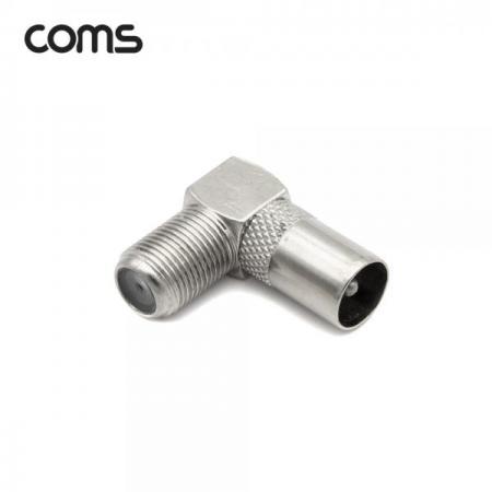 디바이스마트,커넥터/PCB > I/O 커넥터 > 젠더류 > RCA 젠더,Coms,RF 안테나 F to RCA M 변환젠더/커넥터/컨넥터 꺾임형 [BB499],RF 안테나 F to RCA M 변환젠더/커넥터/컨넥터 꺾임형