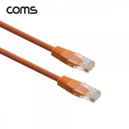 디바이스마트,컴퓨터/모바일/가전 > 네트워크/케이블/컨버터/IOT > 데이터/통신 관련 케이블 > 랜 케이블,Coms,UTP Cat.5e 랜 케이블 / Direct / ORANGE / 5M [C0018],UTP Cat.5e 랜 케이블 / Direct / ORANGE / 5M
