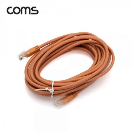 디바이스마트,컴퓨터/모바일/가전 > 네트워크/케이블/컨버터/IOT > 데이터/통신 관련 케이블 > 랜 케이블,Coms,UTP Cat.5e 랜 케이블 / Direct / ORANGE / 5M [C0018],UTP Cat.5e 랜 케이블 / Direct / ORANGE / 5M