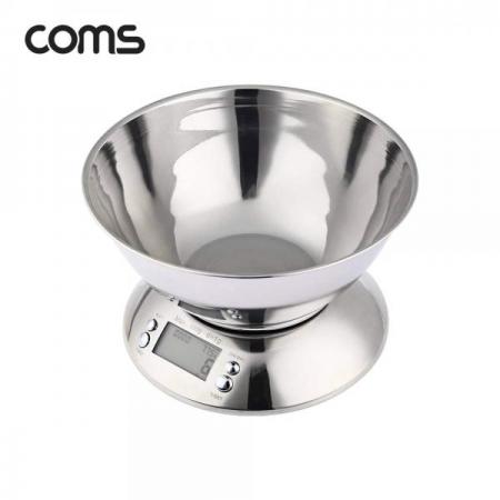 디바이스마트,계측기/측정공구 > 저울 > 계수형 전자저울,Coms,주방용 디지털 저울 / 1g단위 측정 / 온도계 / 타이머 지원 [TB090],주방용 디지털 저울 / 1g단위 측정 / 온도계 / 타이머 지원