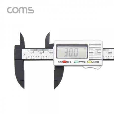 디바이스마트,계측기/측정공구 > 측정용 공구/장비 > 버니어캘리퍼스,Coms,버니어 캘리퍼스(디지털) / ~100mm 측정 / 플라스틱 / 경량 [TB088],버니어 캘리퍼스(디지털) / ~100mm 측정 / 플라스틱 / 경량