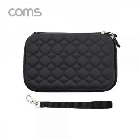 디바이스마트,공구함/작업대/엔클로저 > 공구함/부품함 > 다용도정리함(케이스),Coms,다용도 케이스 / 파우치 / 15 X 10 X 3.5cm / Black [TB081],다용도 케이스 / 파우치 / 15 X 10 X 3.5cm / Black