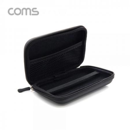 디바이스마트,공구함/작업대/엔클로저 > 공구함/부품함 > 다용도정리함(케이스),Coms,다용도 케이스 / 파우치 / 15 X 10 X 3.5cm / Black [TB081],다용도 케이스 / 파우치 / 15 X 10 X 3.5cm / Black