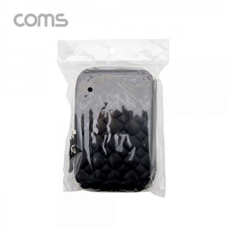 디바이스마트,공구함/작업대/엔클로저 > 공구함/부품함 > 다용도정리함(케이스),Coms,다용도 케이스 / 파우치 / 15 X 10 X 3.5cm / Black [TB081],다용도 케이스 / 파우치 / 15 X 10 X 3.5cm / Black
