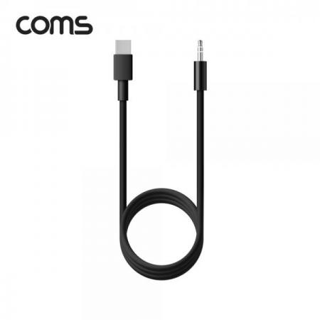 디바이스마트,케이블/전선 > USB 케이블 > 데이터케이블(MM) > 멀티/기타규격,Coms,USB 3.1 Type C to 3.5mm AUX 케이블 Black 1M [IF226],USB 3.1 Type C to 3.5mm AUX 케이블 Black 1M