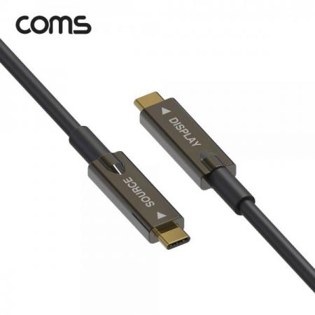 디바이스마트,케이블/전선 > USB 케이블 > 데이터케이블(MM) > USB 3.1 C타입 케이블,Coms,USB 3.1 Type C 리피터 광 케이블 20M, USB-C M/M, 오디오/비디오, AOC Cable [CL431],USB 3.1 Type C 리피터 광 케이블 20M/ USB-C M/M/ 오디오/비디오/ AOC Cable