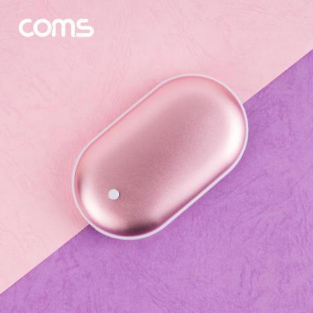 디바이스마트,컴퓨터/모바일/가전 > 가전/생활용품 > 계절가전 > 전기히터/난방기,Coms,USB 온열 핸드워머 / 손난로 / Pink [IB934S],USB 온열 핸드워머 / 손난로 / Pink