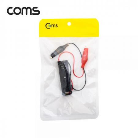 디바이스마트,전원/파워/배터리 > 배터리/배터리홀더 > 배터리홀더 Holder > AA용 홀더,Coms,AA 건전지 1구 홀더 집게형 [NB819],AA 건전지 1구 홀더 집게형