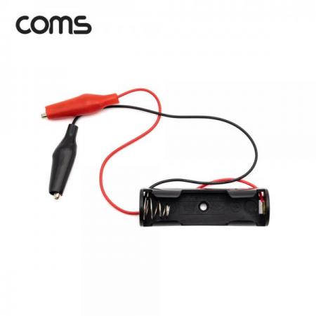 디바이스마트,전원/파워/배터리 > 배터리/배터리홀더 > 배터리홀더 Holder > AA용 홀더,Coms,AA 건전지 1구 홀더 집게형 [NB819],AA 건전지 1구 홀더 집게형