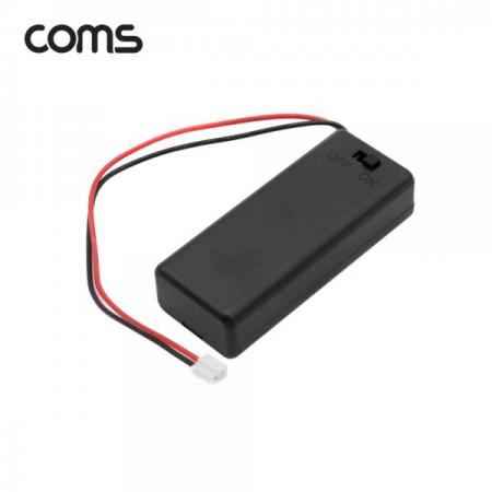 디바이스마트,전원/파워/배터리 > 배터리/배터리홀더 > 배터리홀더 Holder > AAA용 홀더,Coms,AAA 건전지 2구 커버 스위치 홀더 / 2선 전원 15cm [NB816],AAA 건전지 2구 커버 스위치 홀더 / 2선 전원 15cm