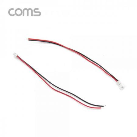 디바이스마트,케이블/전선 > 점퍼/하네스/악어/바나나 > 점퍼 와이어/케이블,Coms,점퍼 / 점퍼선 케이블(2P) 연장 20cm, Red/Black [BU059],점퍼 / 점퍼선 케이블(2P) 연장 20cm/ Red/Black