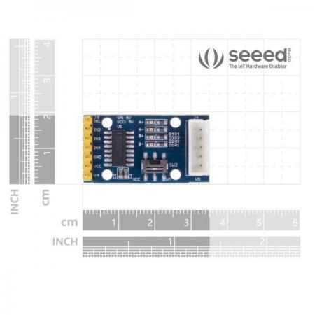디바이스마트,MCU보드/전자키트 > 버튼/스위치/제어/RTC > 모터/모터컨트롤,Seeedstudio,스텝 모터 드라이버 모듈 [105990028],ULN200x, ULQ200x 고전압, 고전류 Darlington 트랜지스터 어레이 / LED에서 데스크 프린터로 실행 / 컴팩트한 크기 / 넓은 온도 범위에서 작업