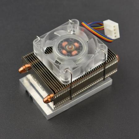 디바이스마트,MCU보드/전자키트 > 인공지능/임베디드/산업용 > 인공지능/머신러닝 > 인공지능 확장보드/액세서리,DFROBOT,젯슨 나노 ICE Tower Cooling Fan [FIT0659],7 가지 색상 LED / 입력 전압 : 5V / 정격 출력 : 0.5W@5V , 0.1A / 약 58 * 40 * 42mm / 2.28 * 1.57 * 1.65inch