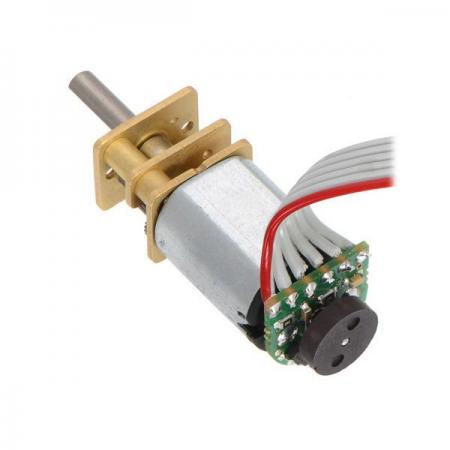 디바이스마트,기계/제어/로봇/모터 > 모터류 > DC기어드모터 > CarbonBrush모터,Pololu,15:1 Micro Metal Gearmotor HPCB 12V with Extended Motor Shaft #4789,High-Power + Carbon brushes (Long-life!!) / 이중 샤프트 / 소형 12V 브러시 DC모터 / 15.25:1 기어비 / 10×12mm / D-shaped shaft (길이: 9mm, 직경: 3mm) / 무부하 성능: 2200RPM, 60mA / stall extrapolation: 0.25kg⋅cm (3.5oz⋅in), 0.75A