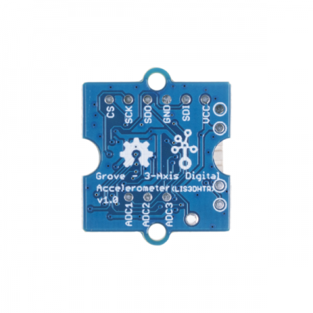 디바이스마트,MCU보드/전자키트 > 센서모듈 > 가속도/자이로/지자기센서 > 가속도센서,Seeedstudio,Grove - 3축 디지털 가속도 센서 (LIS3DHTR) [114020121],측정 범위 : ± 2g, ± 4g, ± 8g, ± 16g, 다중 범위 선택 / 다중 인터페이스 옵션 : Grove I2C 인터페이스, SPI 인터페이스, ADC 인터페이스 / 3 / 5V 전원 공급 장치